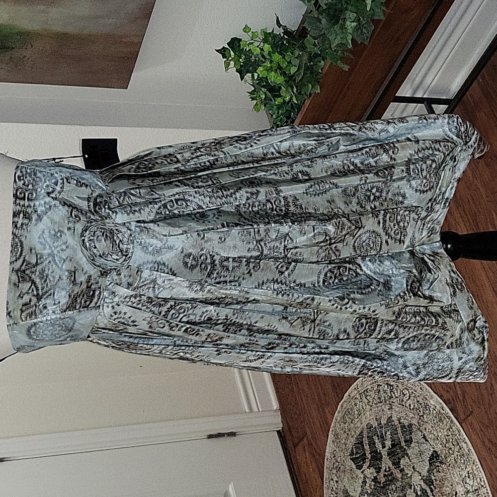 Anna Sui Strapless Dress Size 2